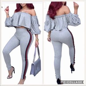 Off The Shoulder Two-Piece Set